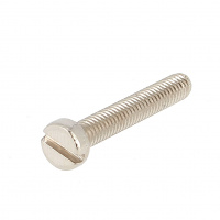 TC M3X10 Laiton Nickelé DIN 84